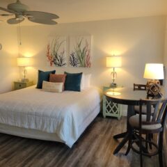 Sea Spray Inn Garden-Side Studio Living Area